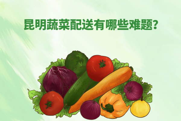 昆明蔬菜配送有哪些難題？