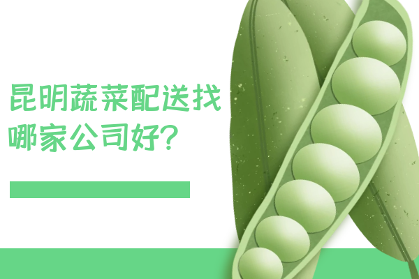 昆明蔬菜配送找哪家公司好？