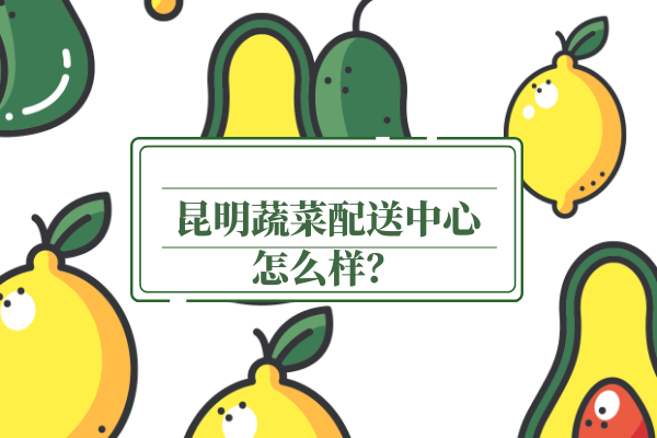 昆明蔬菜配送中心怎么樣？