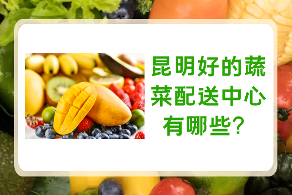昆明好的蔬菜配送中心有哪些？